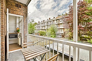 View of opposite building from balcony