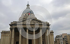 Front view at the Pantheon