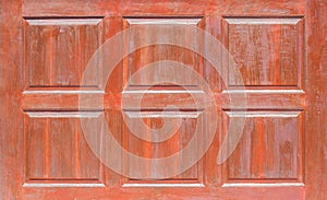 Front view of pattern wooden panel,Window or door of wooden wall grunge wood panels used as background