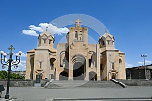 Saint Gregory the Illuminator Cathedral in Yerevan, Armenia photo