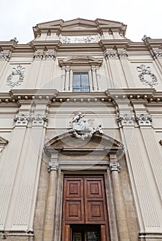 Front view of San Marco Church in Florence