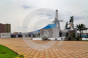 The front view of St. Paul`s Cathedral Abidjan Ivory Coast. photo