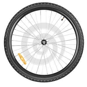 Front wheel mountain bike