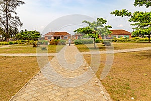 Frontage of Chief Obafemi Awolowo Museum beach Lekki Lagos Nigeria