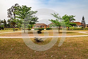 Frontage of Chief Obafemi Awolowo Museum beach Lekki Lagos Nigeria