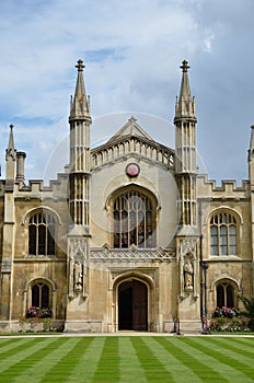 Frontage of corpus christie cambridge