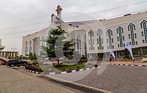 Frontage of the new Auditorium of Deeper Life Bible Church Gbagada Lagos Nigeria