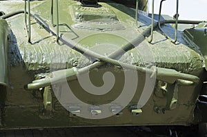 Frontal armor of the Soviet T-34 tank