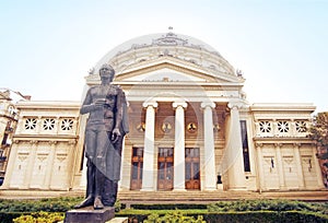 Frontal view of the Athenaeum