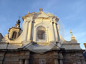 Frontal view of the Hanswijk church in Mechelen Belgium