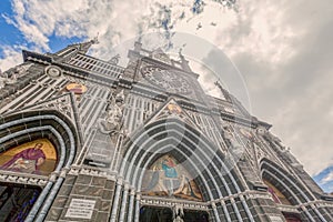 Frontal View Of Las Lajas Cathedral In Ipiales, Colombia photo