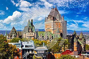 Frontenac Castle in Quebec City