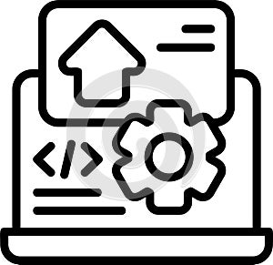 Frontend Development Vector Icon