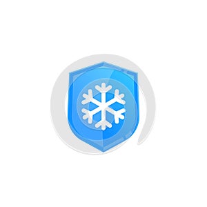 Frost resistant, cold resistance icon