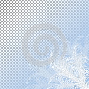 Frost window background