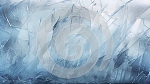 frost window ice background