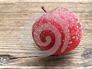 Frosted apple