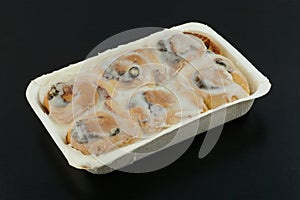 Cinnamon rolls with icing