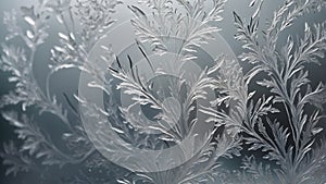 Frosted Glass with Soft Opaque Finish and Blurred Texture photo