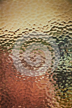 Frosted glass window