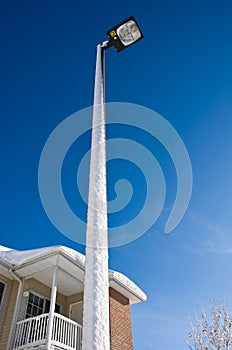 Frosted street light