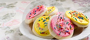 Frosted Sugar Cookies