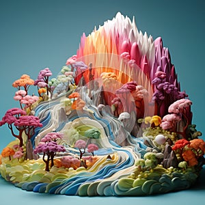 Frosting Fantasia - A Dreamy Wonderland of Sweet Delights photo