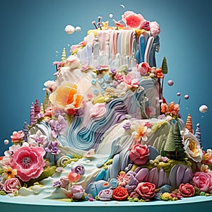 Frosting Fantasia - A Dreamy Wonderland of Sweet Delights photo