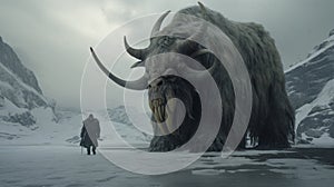 The Frosty Beast: A Mythological Journey Through Stark And Subtle Landscapes