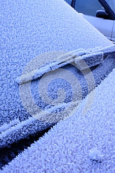 Frosty car