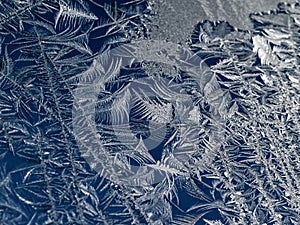 Frosty Ice Crystals