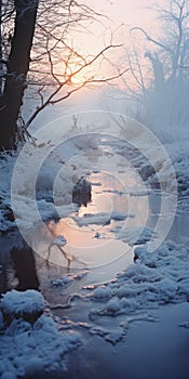 Frosty River Morning Soft, Dreamy Compositions With Kodak Ektar 100