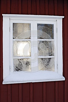 Frosty window