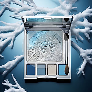 Frosty Winterscape: A Cool-toned Makeup Palette