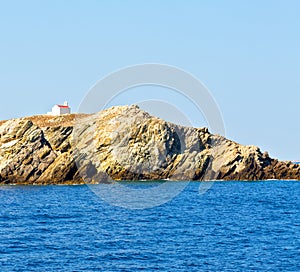 froth and foam greece from the boat islands in mediterranean se