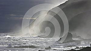 Froth at Storms River Mouth