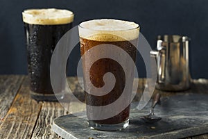 Frothy Nitro Cold Brew Coffee photo