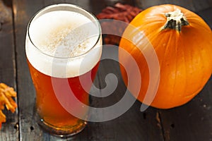 Frothy Orange Pumpkin Ale