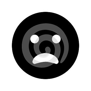 Frown open icon