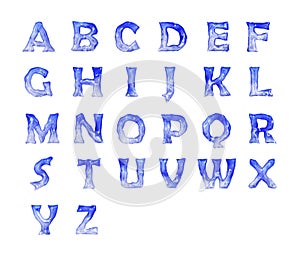 Frozen alphabet