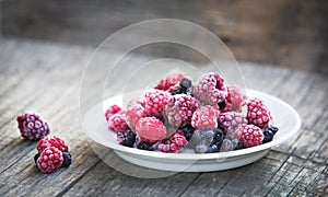 Frozen berries