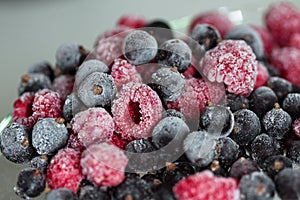 Frozen berries