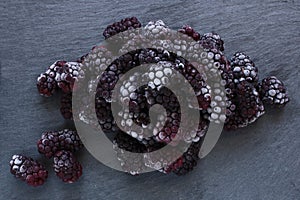 Frozen blackberries