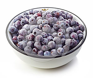 Frozen blueberries
