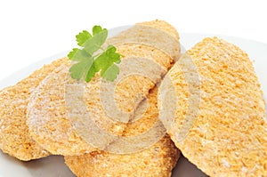 Frozen breaded fish