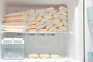 Frozen breast milk storage bags for  in refrigerator