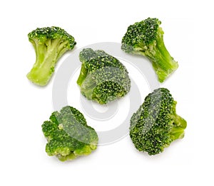Frozen broccoli vegetable