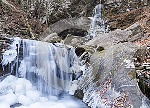 Frozen Buttermilk Falls