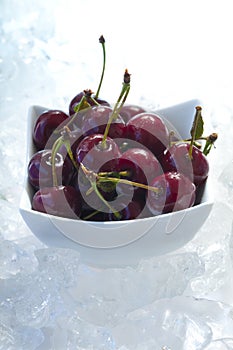 Frozen cherries
