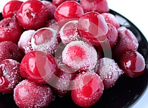 Frozen cherries